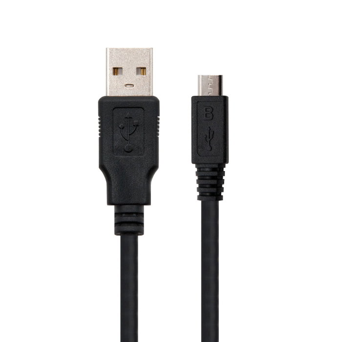 NANO CABLE Cable USB 2.0 Tipo A Macho a Micro USB B Macho, 0.8m, Negro NANO CABLE Cable USB 2.0 Tipo A Macho a Micro USB B Macho, 0.8m, Negro